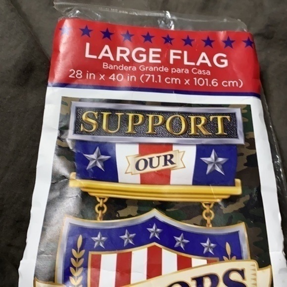 support Our Troops  flag - Picture 2 of 6